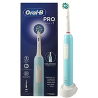 Elektrická zubná kefka Oral-B Pro1 Cross Action modrá
