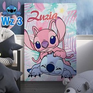 OBRAZ NA PLÁTNE S MENOM LILO A STICH STITCH ANGEL 30*45