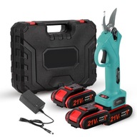 AKKUMULÁTOROS METSZŐOLLÓ ELEKTROMOS OLLÓ KERTI METSZŐOLLÓ 2×AKKUMULÁTOROS