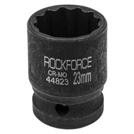 Nástavec hlava rázová hlavica 23mm 1/2" 12-hranná Cr-Mo oceľ RockForce