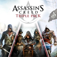 ASSASSIN'S CREED TRIPLE PACK ZESTAW XBOX KLUCZ PL