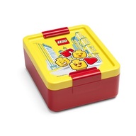 LEGO Girl box na desiatu - žltá/červená