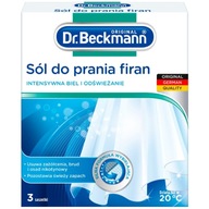 Dr. Beckmann Bieliaca soľ na bielenie záclon 3x40g