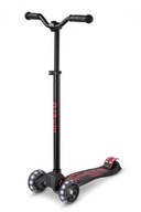 Світлодіодний скутер Maxi Micro Deluxe PRO - чорно-червоний