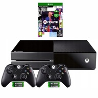 SUPER KONSOLA XBOX ONE 1TB/1000GB + 2X PAD + FIFA| PEŁEN KOMPLET