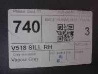 Volvo XC90 II 2015+ moulding cap threshold right