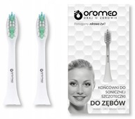 Oromed Nástavec na sonickú kefku Oro-Brush white 2 ks