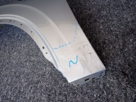 VOLVO XC90 HYBRID HYBRYDA spoiler IN 15- fender left front front