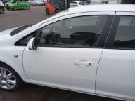 OPEL CORSA D S07 L08 door front left BIALE Z474 5D 5-door