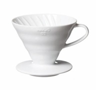 Oryginalny Drip ceramiczny Hario V60-02 biały