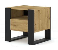 Nočný stolík MONDI 48 cm zásuvka dub artisan