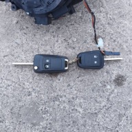 Opel Zafira C ignition 2 klucze steering wheel levers and controls