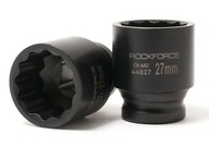 Nasadka głowica końcówka udarowa 29mm 1/2" 12-kątna stal Cr-Mo ROCKFORCE