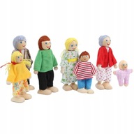 Figúrky rodinných bábik 11cm