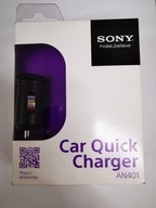 Ładowarka samochodowa Sony AN401 z kablem micro USB oryginał