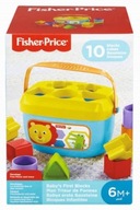 Fisher-Price Prvé vývojové kocky Hračka pre batoľa Skladačka