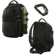 TAKTICKÝ VOJENSKÝ BATOH VOJENSKÝ 25L M-TAC MISSION PACK - ČIERNY BLACK