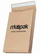 koperta papierowa 250x353 logo nadruk 100szt papieropak reklamowe koperty