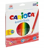 Kredki ołówkowe 24 kolory heksagonalne CARIOCA
