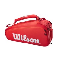 Tenisová taška Wilson SUPER TOUR x 15 red