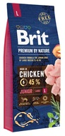 Brit Premium By Nature L Junior 15kg