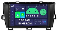 RADIO 2DIN NAWIGACJA ANDROID TOYOTA PRIUS 3 III 6/128 GB DSP CARPLAY LTE