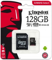 KINGSTON KARTA MICROSD 128GB MICRO CL10 ADAPTER SD