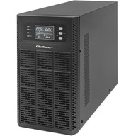 Qoltec Zasilacz awaryjny UPS 3kVA 3000W Power Factor 1.0 LCD EPO USB Online