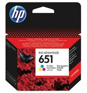 TUSZ ORYGINALNY HP 651 C2P11AE color