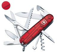 Victorinox 1.3713.T, scyzoryk Huntsman, 91 mm, 15 funkcji, czerwony trans.