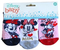 Skarpetki niemowlęce 3-pack Minnie Mouse 68/74