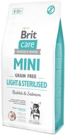 Brit Care Mini Grain Free Light Sterilised 7kg