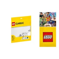 LEGO Classic - Biała płytka konstrukcyjna (11026) +Torba +Katalog LEGO 2024