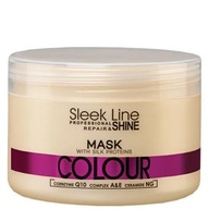 STAPIZ Maska do włosów farbowanych Sleek Line COLOUR, 250ml