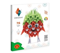 Origami 3D JAHODA 76 Elements Kreatívna sada 8+ Alexander 2827