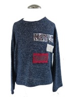Sweter cienki z cekinami ZARA r 116