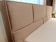 Łóżko Panele Tapicerowane 180x200 Stelaż Glos