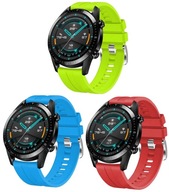 3x PASEK DO HUAWEI WATCH GT 2 3 4 GT2 PRO GT2e GT3 GT4 PRO 46MM 48MM KOLORY