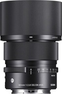 Objektív Sigma portrétny - 90mm f/2,8 DG DN I Contemporary - Typ E