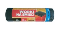 Worki Na Śmieci Mocne 60l Horeca 10szt Granit..