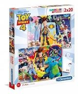 CLEMENTONI Puzzle 2x20 Toy story 4 24761