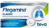 Flegamina kaszel odkrztuszanie 8 mg 40 tabletek