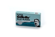 Gillette super blue żyletki do golenia 5 żyletek