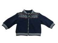 GUESS GRANATOWA ROZPINANA BLUZA (3-6M)