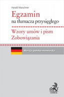 Egzamin na tłumacza przysięgłego: Wzory umów. Zobowiązania. Język niemiecki