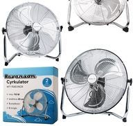 Podlahový ventilátor Tichý stojaci ventilátor INOX WT-7045 Ravanson