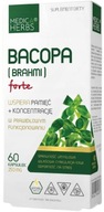 Medica Herbs BRAHMI Bacopa monnieri 50% Bakozidov Cirkulácia krvi 60kaps.