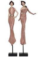 2 szt. FIGURKA LADIES styl retro vintage