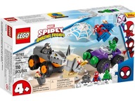 Lego 10782 SUPER HEROES Hulk vs Rhino štart vozidiel