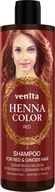 VENITA Henna Color Šampón na vlasy v odtieňoch červenej a rudy - Re